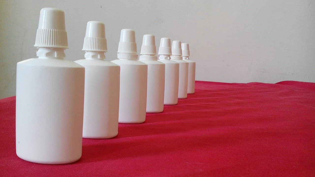 New no-touch packaging for creams and serums.