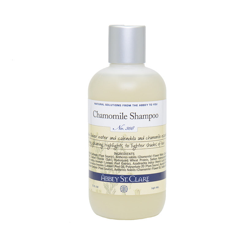 Chamomile Shampoo for Light Hair - Organic chamomile essential oil highlights. NEW larger size available.