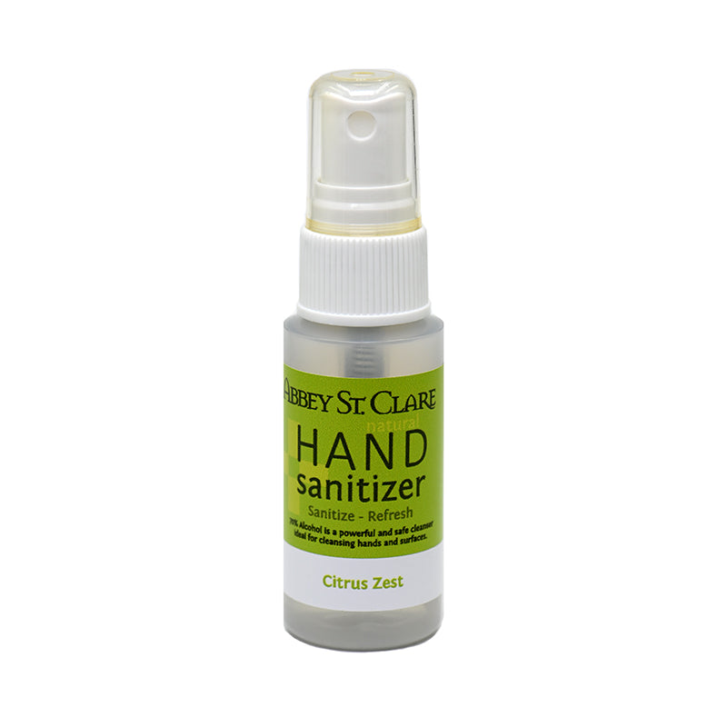 Hand Sanitizers: All natural conditioning formulas. Free gift available.