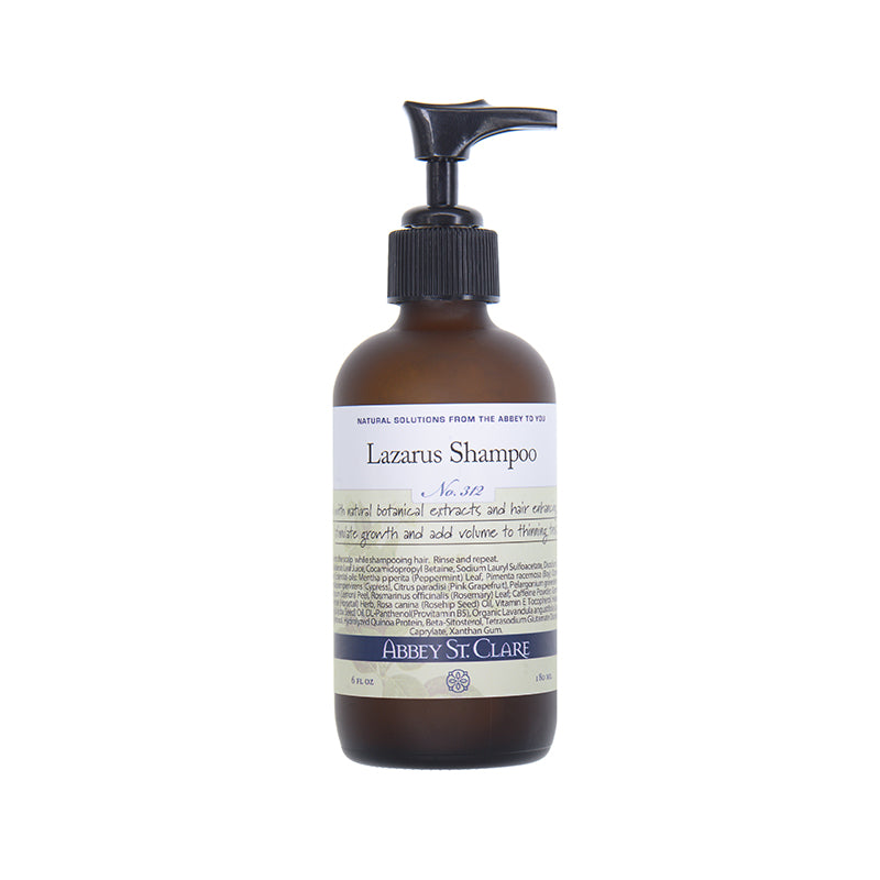 Lazarus Shampoo - Larger size! NEW ENHANCED FORMULA  FOR NATURAL THINNING HAIR PREVENTION